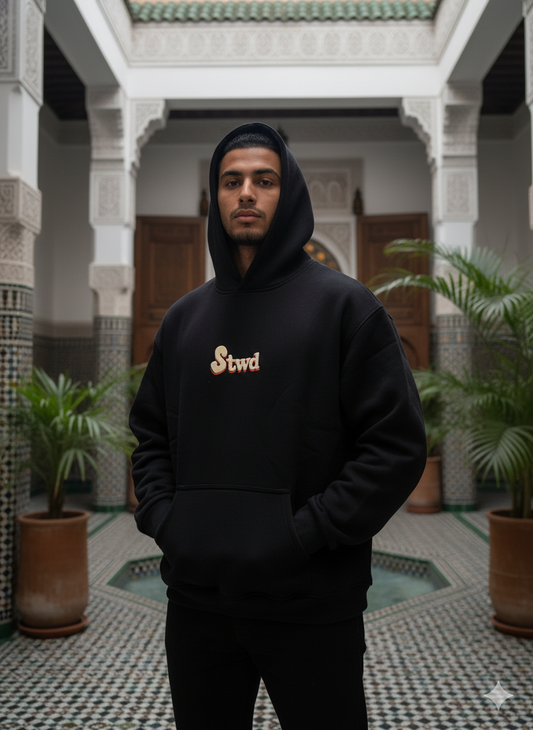 هودي  بجودة عالية ووزن ثقيل، مصمّم للراحة والمتانة  Oversize